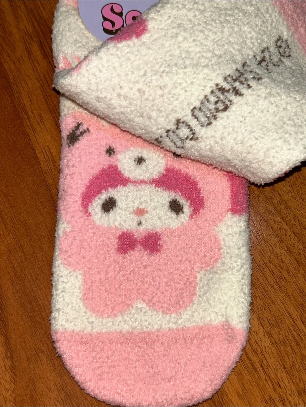 Brand New Sanrio My Melody Fuzzy Socks